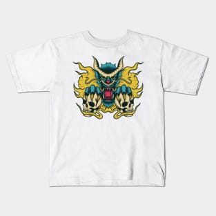 Blue Dragon: The Hero Slayer Kids T-Shirt